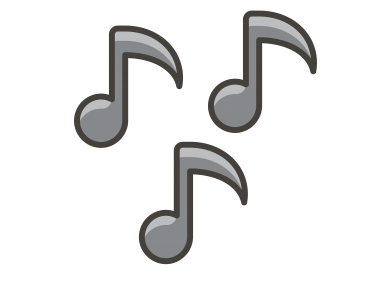 Musical Notes Emoji Icon