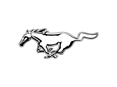 Mustang Horse Logo