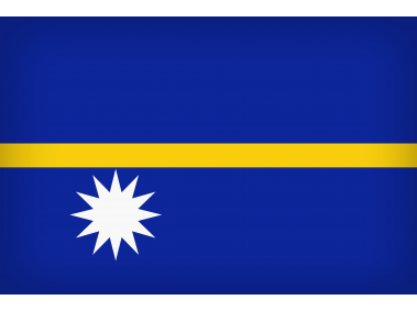 Nauru Large Flag