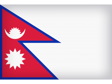 Nepal Large Flag