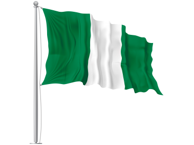 Nigeria Waving Flag
