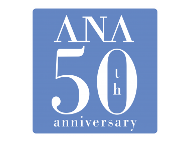 ANA 50th anniversary Logo