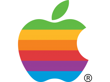 Apple Computer rainbow Logo