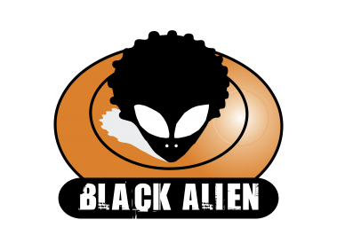 Black Alien Logo