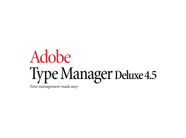 Adobe Type Manager Deluxe Logo