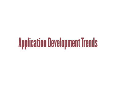 Application Development Trends   Logo