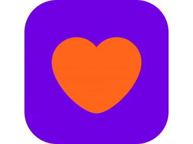 Badoo Heart icon Logo