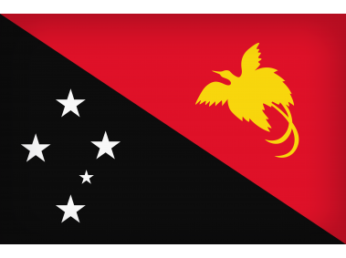 Papua New Guinea Large Flag