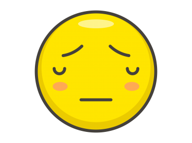 Pensive Face Emoji