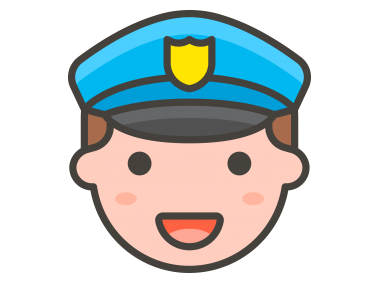 Police Man Officer Emoji