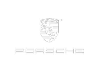 Porsche White Logo