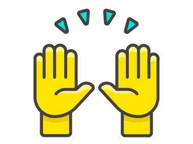 Raising Hands Emoji