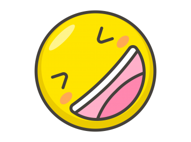 Rolling on the floor laughing emoji