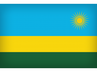 Rwanda Large Flag