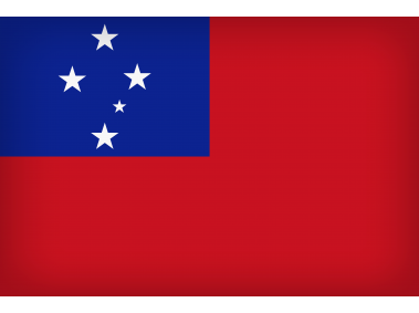 Samoa Large Flag