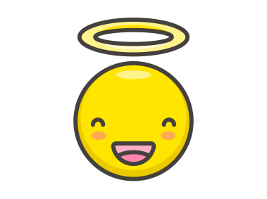 Smiling Face with Halo Emoji