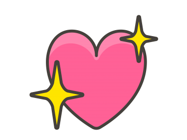 Sparkling Heart Emoji