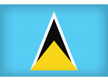 Saint Lucia Large Flag