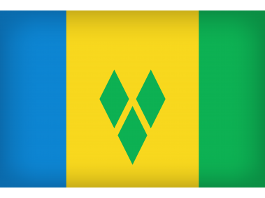 St Vincent and The Grenadines Large Flag