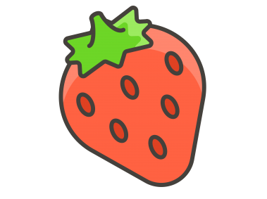 Strawberry Emoji Icon
