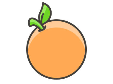 Tangerine Emoji Icon