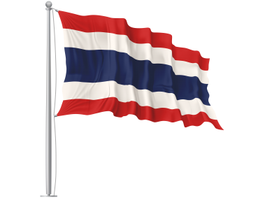 Thailand Waving Flag