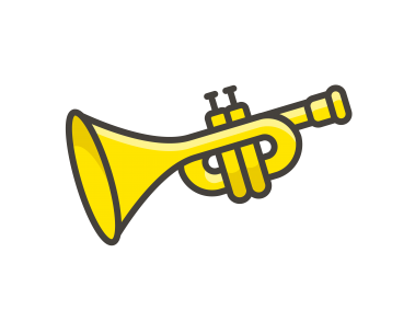 Trumpet Emoji Icon