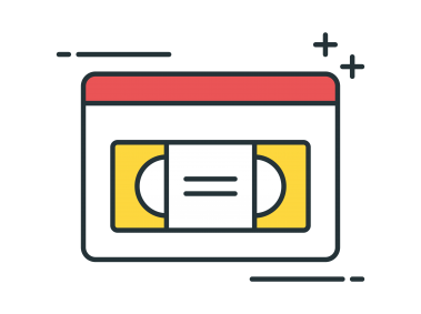 VHS Tape Icon