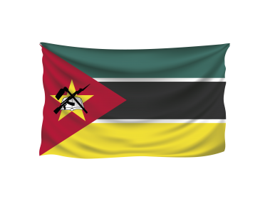 Wavy Mozambique Flag