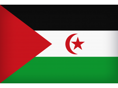 Western Sahara Large Flag