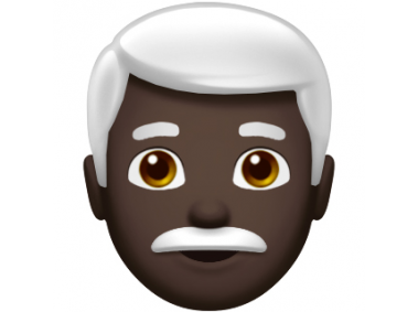 White Hair Men Emoji