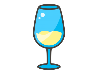White Wine Glass Emoji Icon
