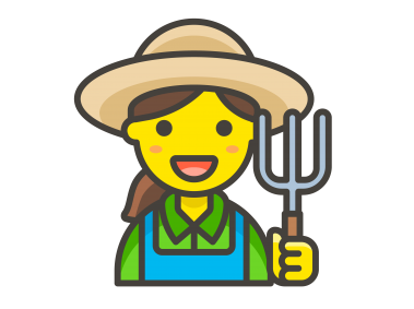 Woman Farmer Emoji