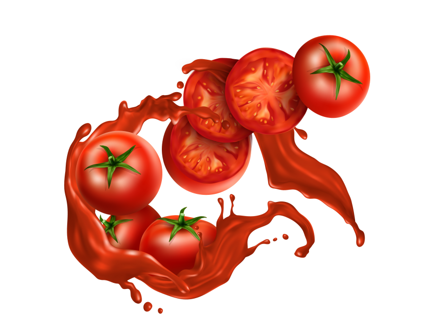 Tomato Juice Concept