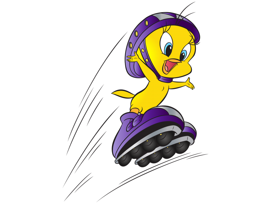 Tweety with Roller Skates