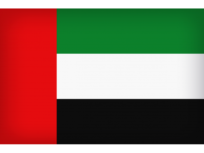 United Arab Emirates Large Flag