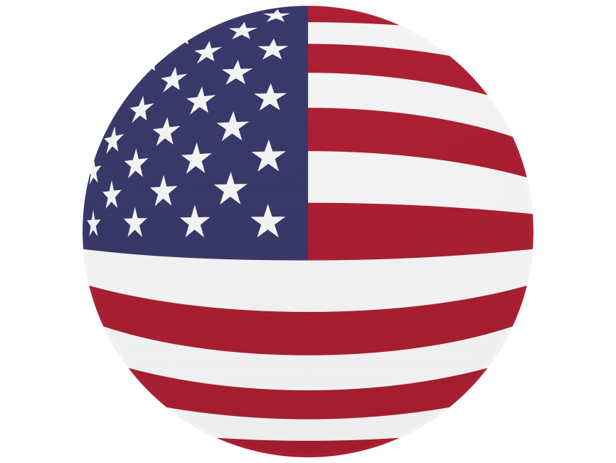 United States Rounded Flag