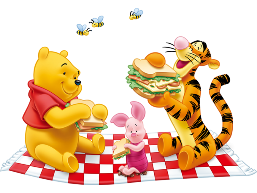 Winnie the Pooh and Tiger