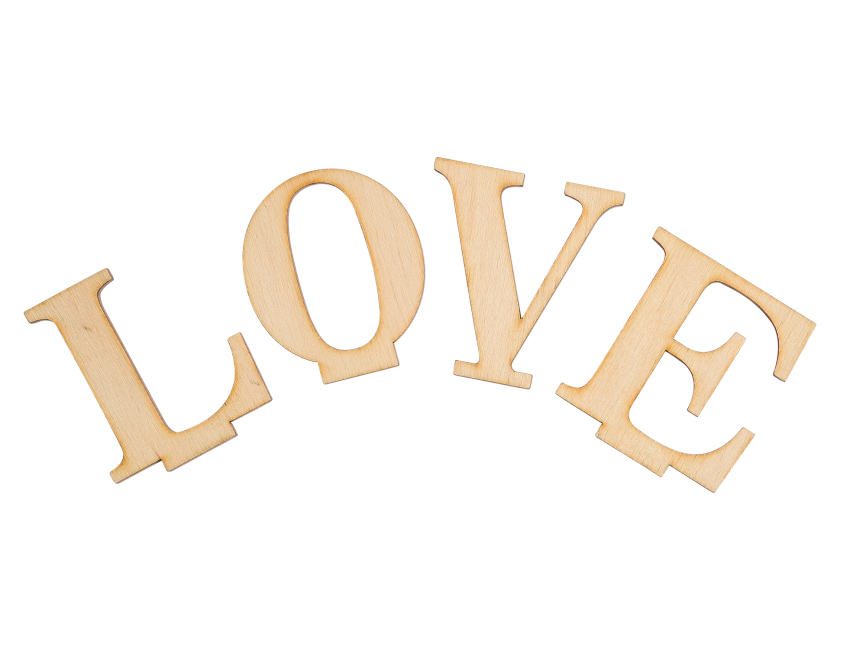 Wooden Love Writing